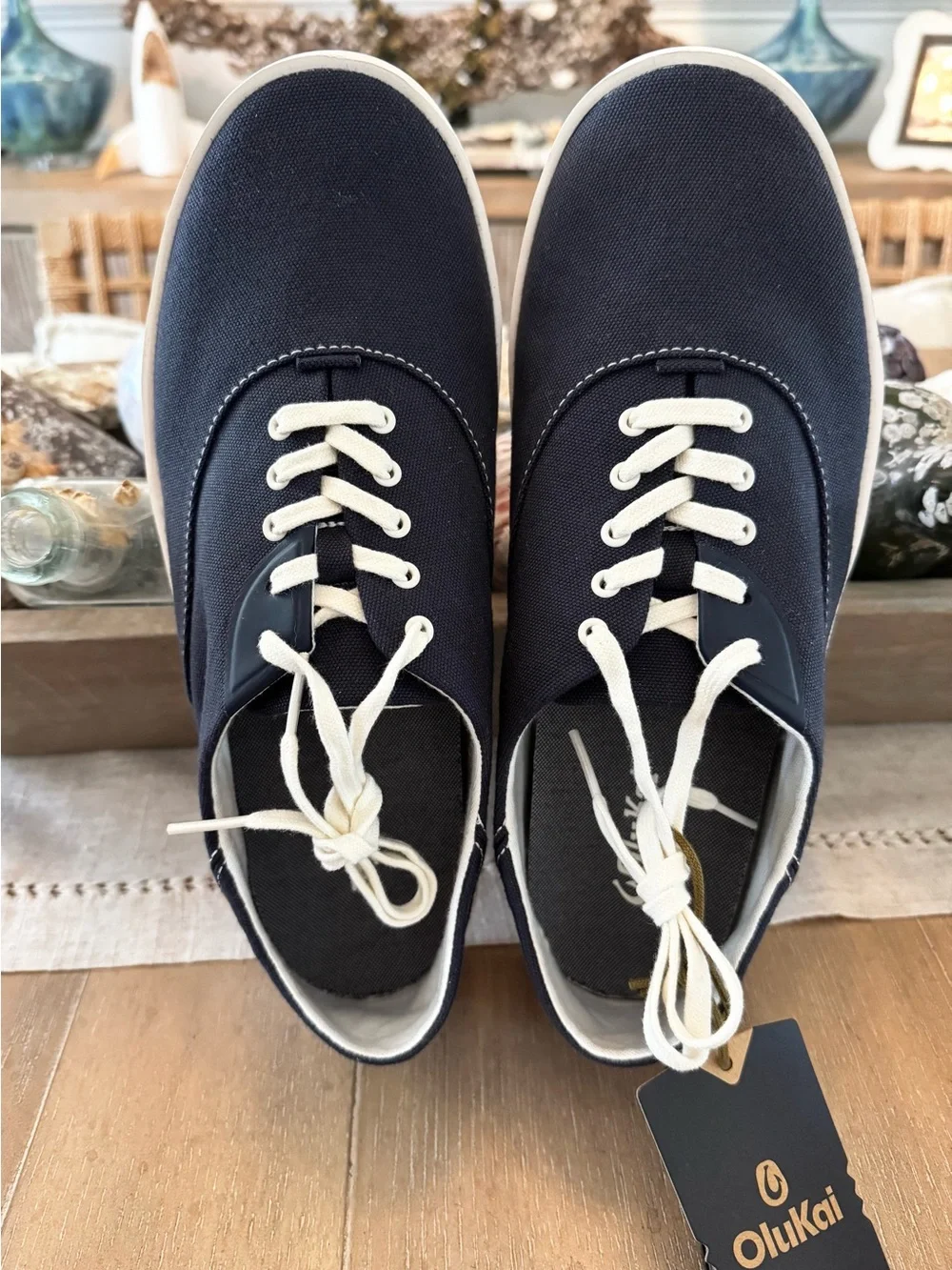 OluKai Tradewinds Everyday Lace-Up Sneakers Indigo Blue NWT Men’s Multiple Sizes